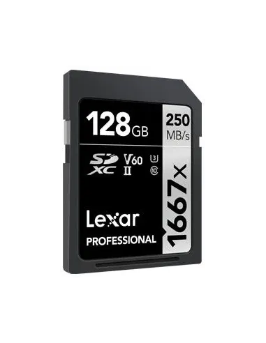 Tarjeta de Memoria Lexar Professional 1667x SDXC 128GB