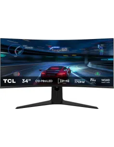 TCL 34R83Q 34" Mini LED Fast VA 4K UHD 170Hz Curvo-FMOMLE1055