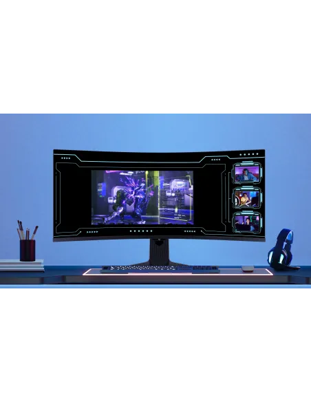 TCL 34R83Q 34" Mini LED Fast VA 4K UHD 170Hz Curvo