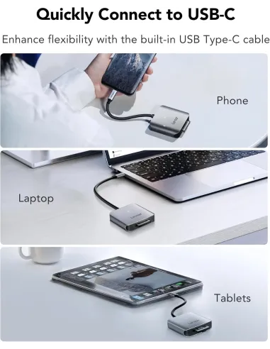 Lector de tarjetas Lexar LRW510U-BNHNG