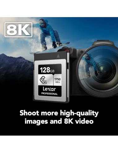 Tarjeta de Memoria Lexar LCXEXSL128G-RNENG 128GB