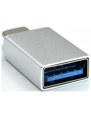 Ewent EW9643 Adaptador de Imagen USB-C a USB-A Gris