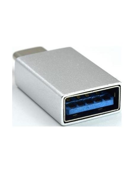 Ewent EW9643 Adaptador de Imagen USB-C a USB-A Gris
