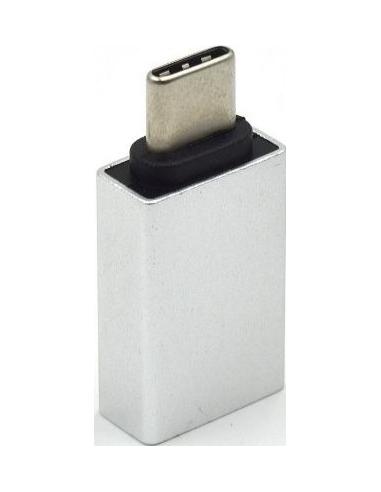 Ewent EW9643 Adaptador de Imagen USB-C a USB-A Gris