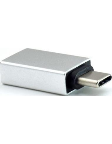 Ewent EW9643 Adaptador de Imagen USB-C a USB-A Gris