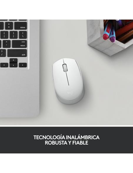 Logitech M171 Ratón Inalámbrico Blanco