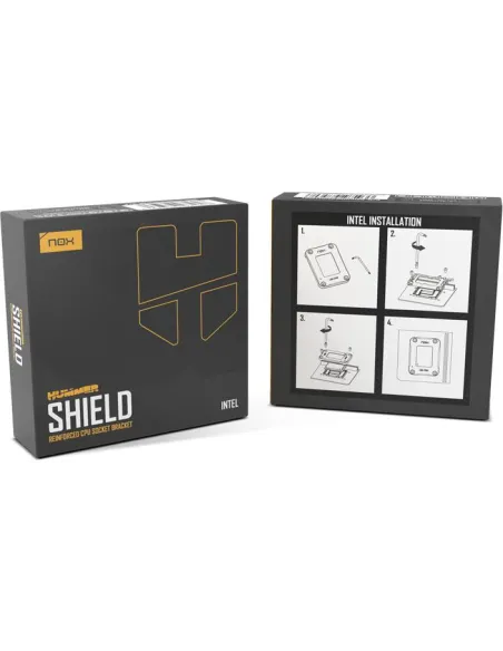 NOX NXHUMMERSHIELDINT Soporte de CPU de Intel Negro