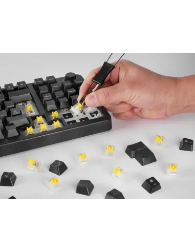 Mars Gaming MKPROBES Teclado Gaming Mecánico RGB Switch Negro