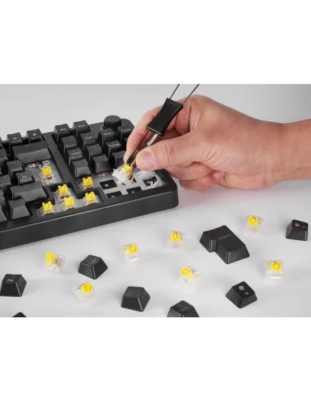 Mars Gaming MKPROBES Teclado Gaming Mecánico RGB Switch Negro