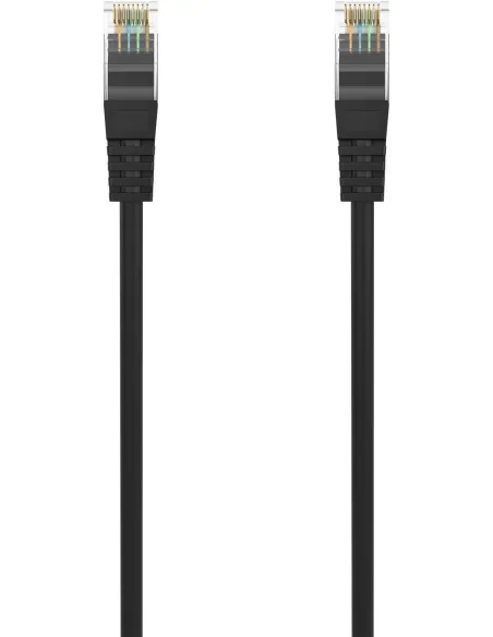 Aisens A145-0587 Cable de Red RJ45 UTP Cat 6A 1m Negro