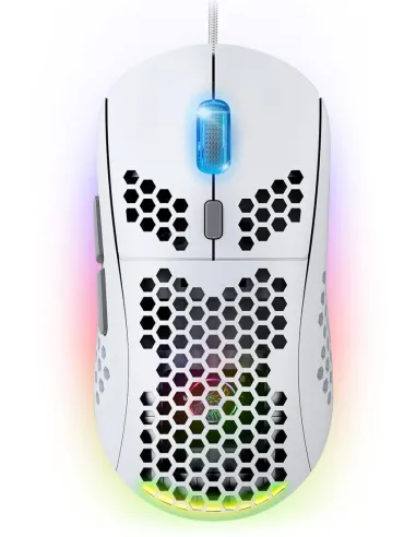 Spirit of Gamer PRO-M4 ARTIC Ratón Gaming RGB Blanco
