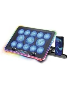 Spirit of Gamer SOG-VE1300RGB Refrigerador para Portátiles de hasta 17" RGB Negro-AAOARE0156