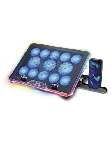 Spirit of Gamer SOG-VE1300RGB Refrigerador para Portátiles de hasta 17" RGB Negro