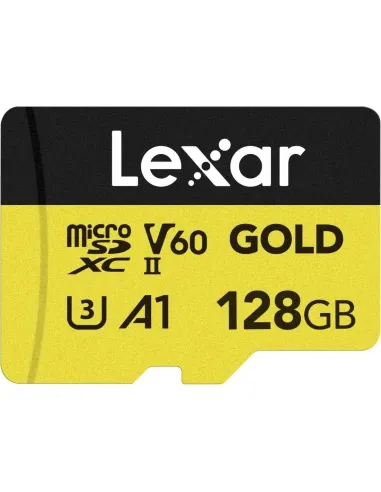 Lexar Professional GOLD 128 GB MicroSDXC UHS-II Clase 3