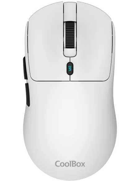 Coolbox COO-MOU-W03-W Ratón Inalámbrico 10000DPI Blanco