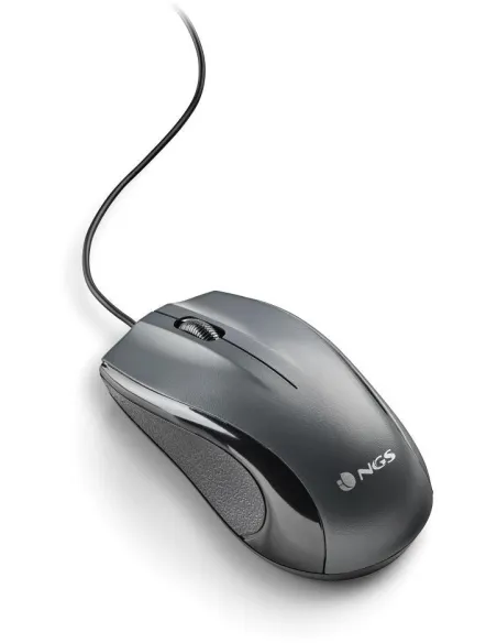 NGS MUSK Ratón USB 1200DPI Gris