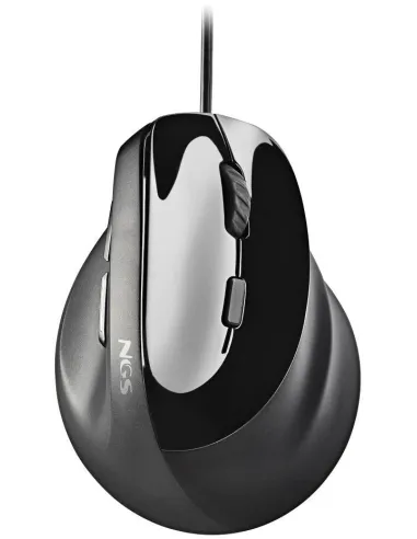NGS SAMSARA Ratón Ergonómico 3200DPI Gris