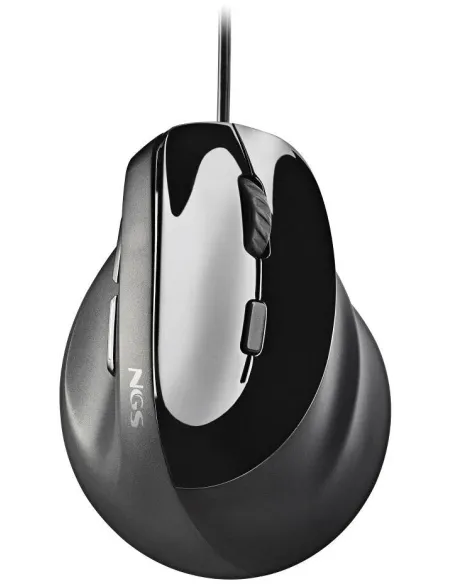 NGS SAMSARA Ratón Ergonómico 3200DPI Gris