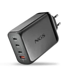 NGS BUD240W Cargador de Smartphone x3 USB-C/x1 USB-A Gris-AAOACR0287