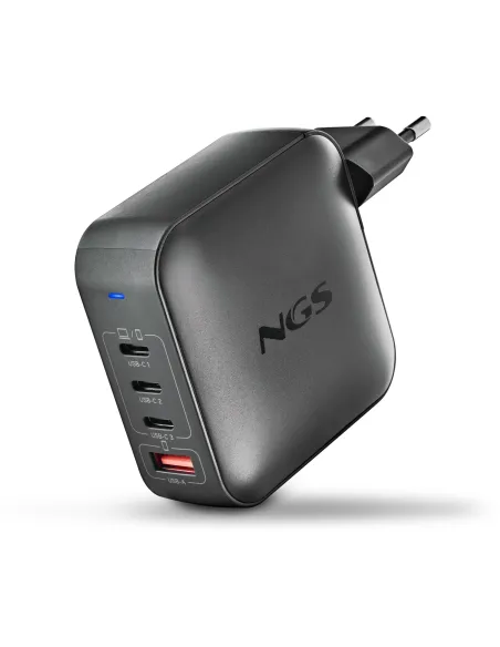 NGS BUD165W Cargador de Smartphone x3 USB-C/x1 USB-A