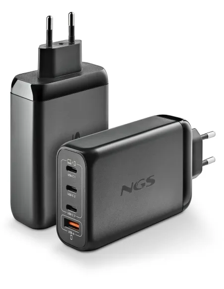NGS BUD140W Cargador de Smartphone x3 USB-C/x1 USB-A