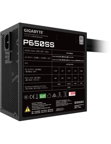 Gigabyte GPP650SS 650W 80 Plus Bronze