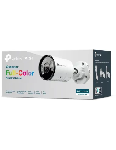 TP-Link VIGI INSIGHT S355(2.8MM) Cámara de Vigilancia Bullet 5MP Blanca