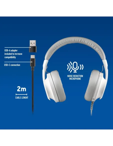 Auriculares Ngs VOX805 USB-C WHITE