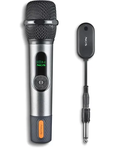 NGS SINGER STAR ELEC-MIC-0043 MICRÓFONO INALÁMBRICO VOCAL DE TIPO DINÁMICO