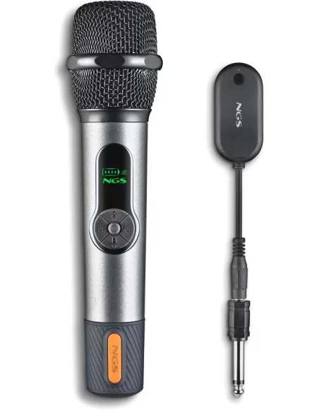 NGS SINGER STAR ELEC-MIC-0043 MICRÓFONO INALÁMBRICO VOCAL DE TIPO DINÁMICO