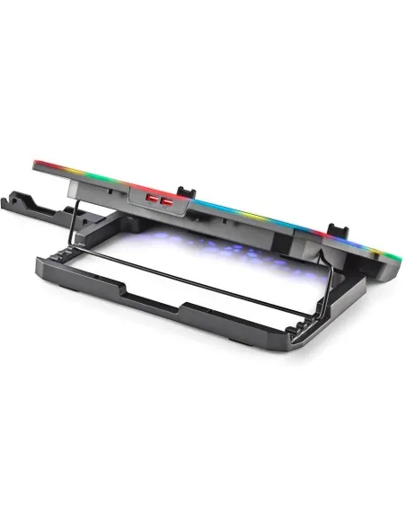 NGS HERO STAND Base Refrigeradora para portátil de hasta 15,6" con 6 ventiladores de gran velocidad