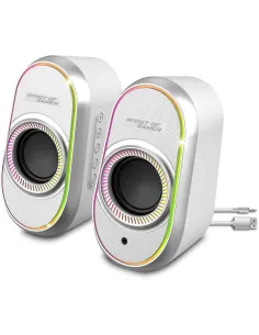 Spirit Of Gamer SP-5500-WT Altavoces RGB Bluetooth Blancos-MAUA200239