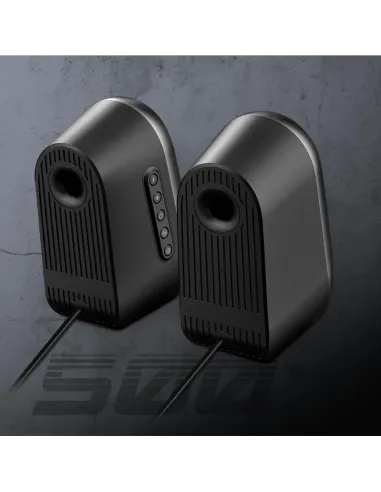 Spirit Of Gamer SP-5500-BK Altavoces RGB Bluetooth Negros