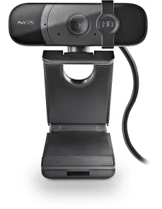 NGS XPRESSCAM 1080HD Webcam para PC FullHD 1080p USB 2.0 con Micrófono Incorporado-FVPCWB0153
