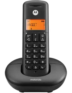 Motorola E201 Teléfono DECT Negro-NTETIN0126