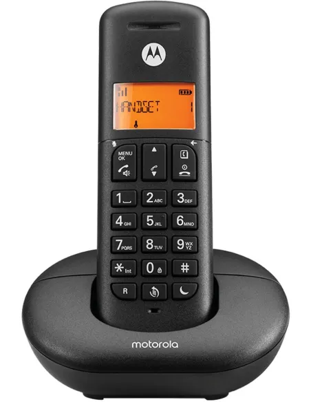 Motorola E201 Teléfono DECT Negro
