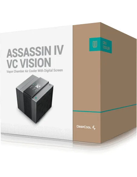 Deepcool ASSASSIN IV VC VISION Disipador CPU 120mm Negro