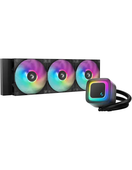 Deepcool LE360 V2 BK Kit de Refrigeración Líquida RGB 360mm Negra