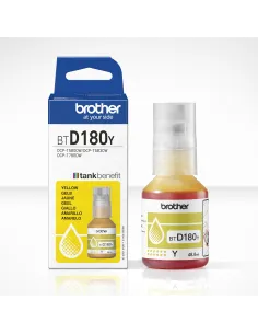 Brother BTD180Y Botella de Tinta Original Amarillo-CCICTO1012