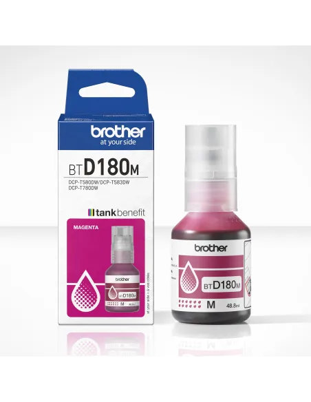 Brother BTD180M Botella de Tinta Original Magenta