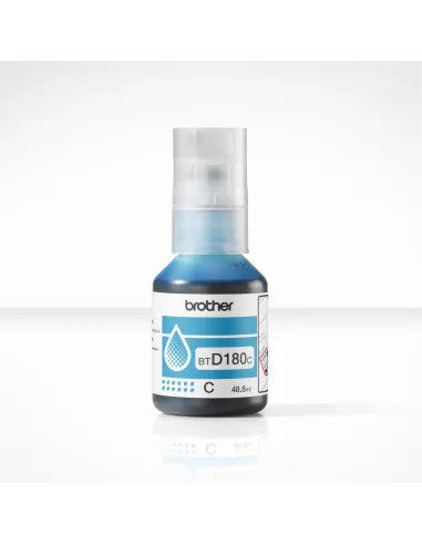 Brother BTD180C Botella de Tinta Original Cian