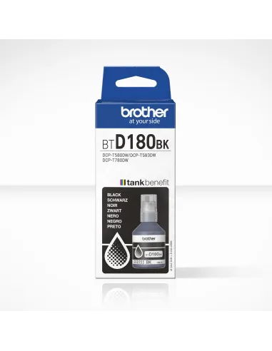 Botella de Tinta Brother BTD180BK