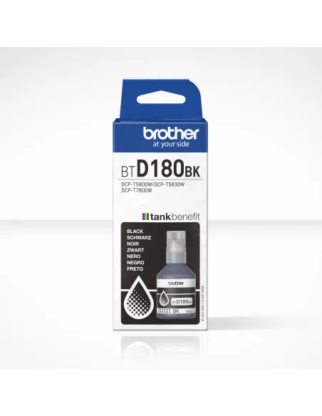 Botella de Tinta Brother BTD180BK