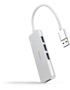 Nanocable 10.16.4602 Hub USB-A a x4 USB-A Blanco-AAOAUS0253