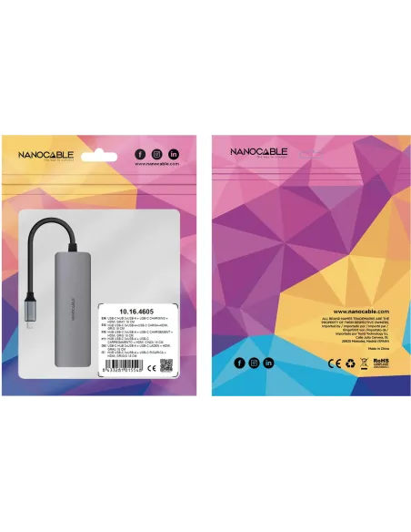 Hub USB Nanocable 10.16.4605