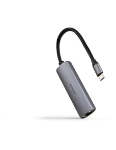 Nanocable 10.16.4603 Adaptador Ethernet USB-C a RJ-45 Gris-ANEAHE0966
