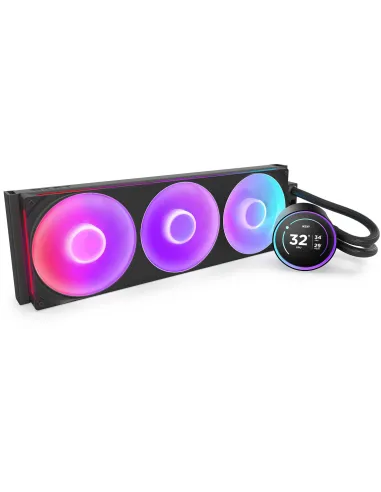 NZXT Kraken Elite 420 RGB V2 Kit de Refrigeración Líquida 420mm Negro