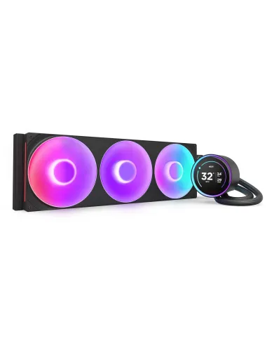 NZXT Kraken Elite 420 RGB V2 Kit de Refrigeración Líquida 420mm Negro