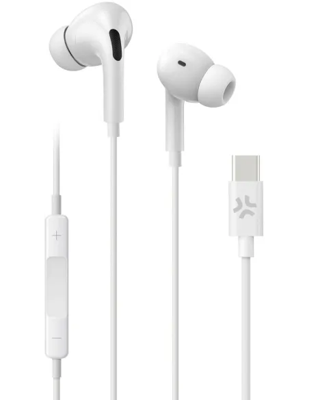 Celly UP1200TYPECWH Auriculares USB-C Blancos