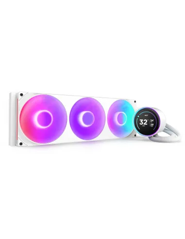 NZXT Kraken Elite 420 RGB V2 WH Kit de Refrigeración Líquida 420mm Blanco